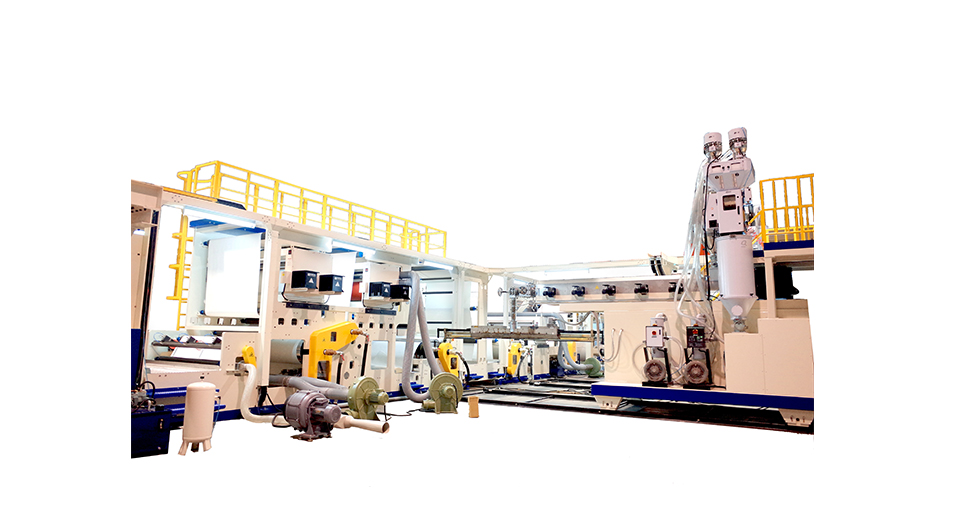 PP  PE  PLA雙麵淋膜複合生產線