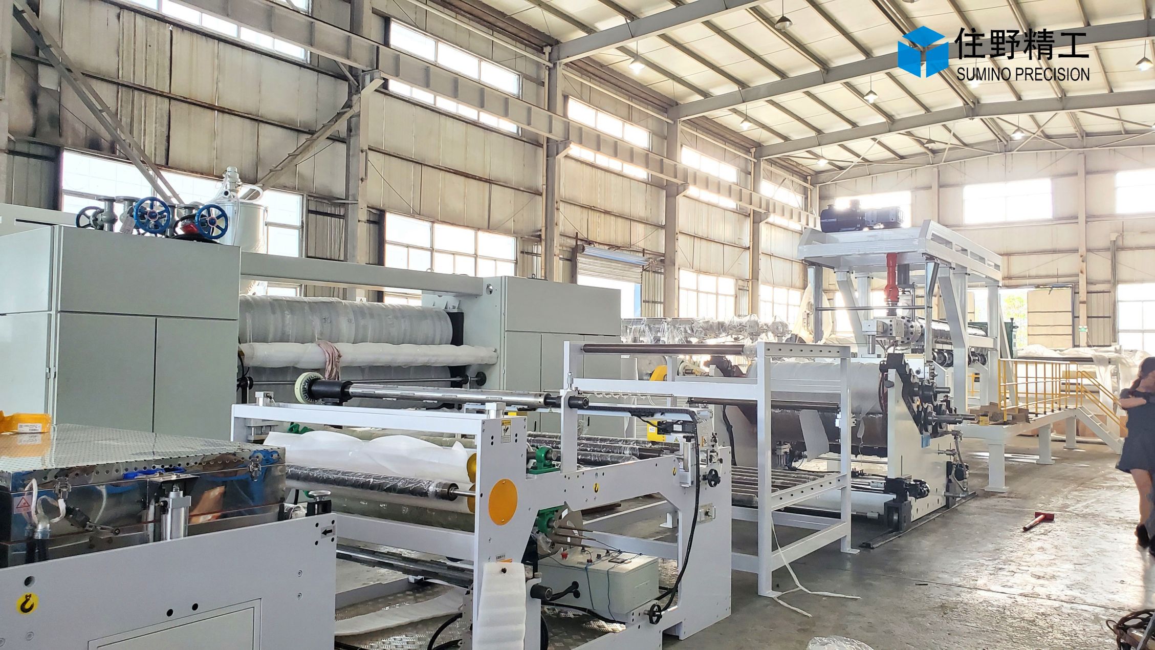 PE防水卷材生產線