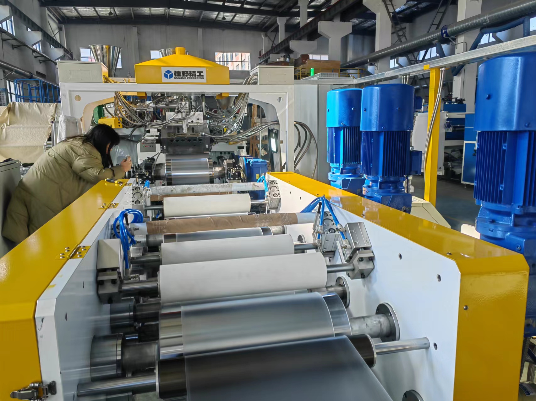 PET雙向同步（bù）拉伸薄膜生產線