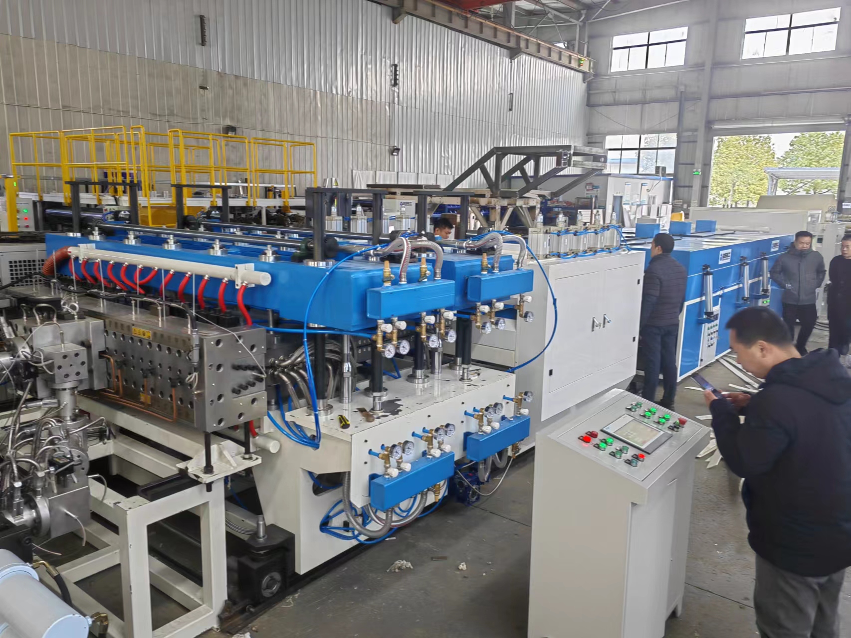 TPE發泡板生產線