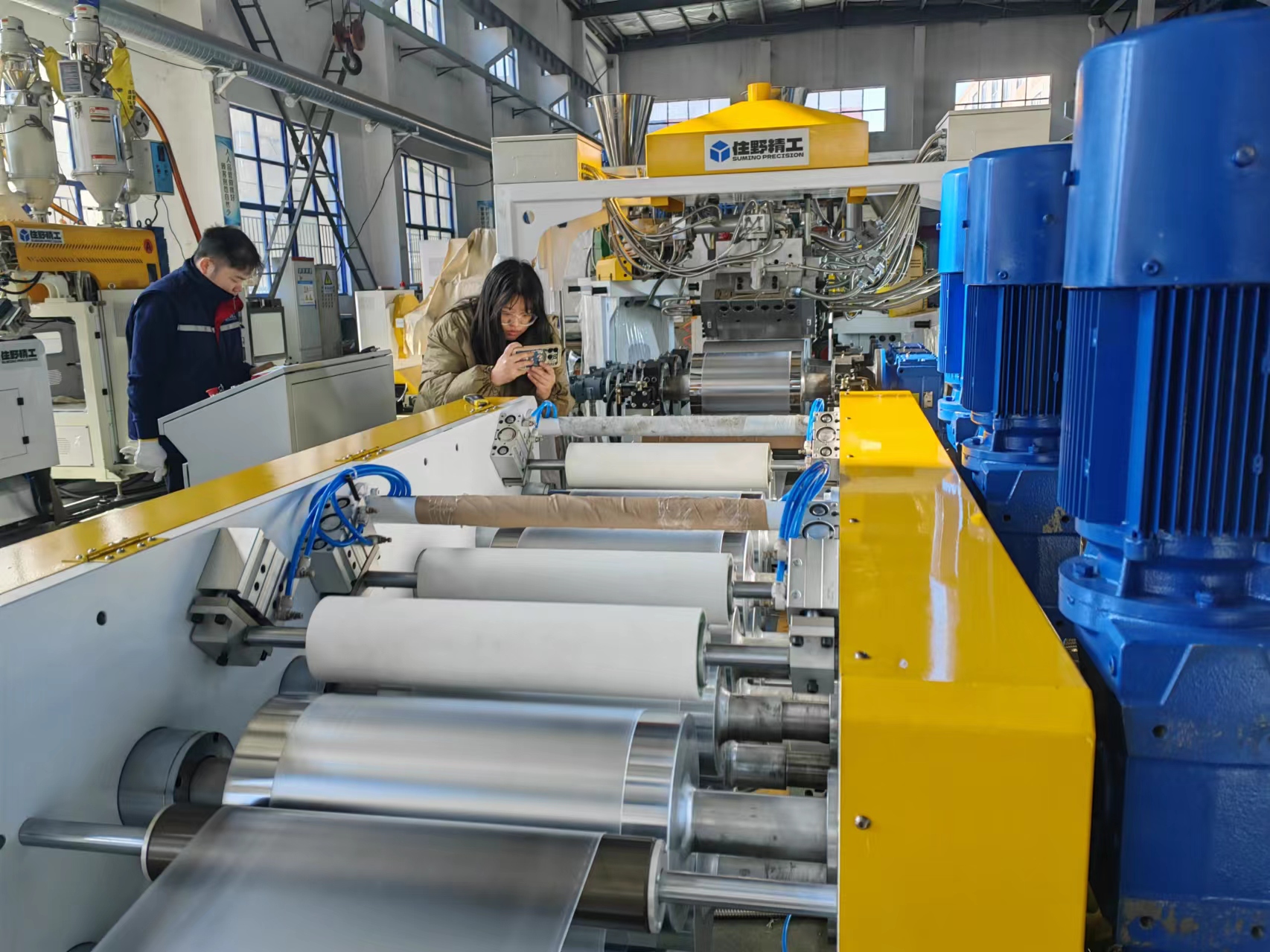 EVA太陽能封裝（zhuāng）膠膜生產線